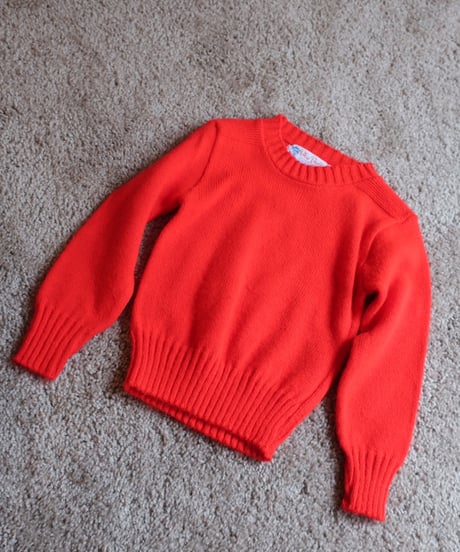 Kids 👧 Blue bird acrylic sweater ☀️※セット販売専用アイテム