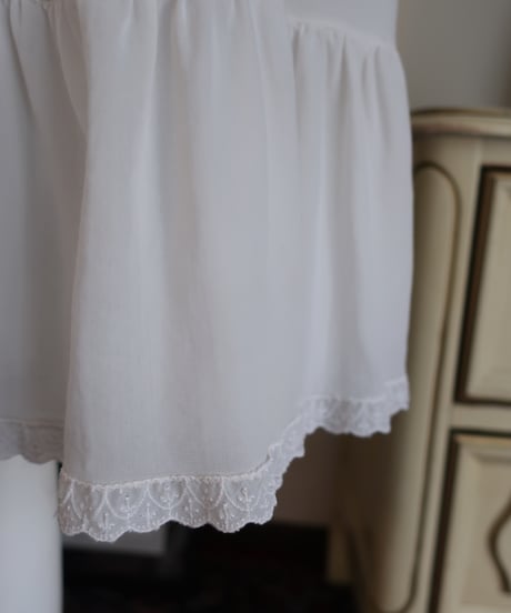 White camisole lingerie dress 🕊️