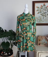 60’s flower shirt dress 🌷