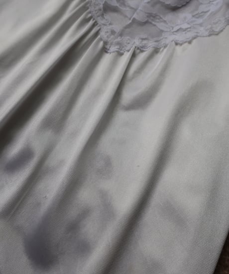 White lace lingerie long dress 🦢