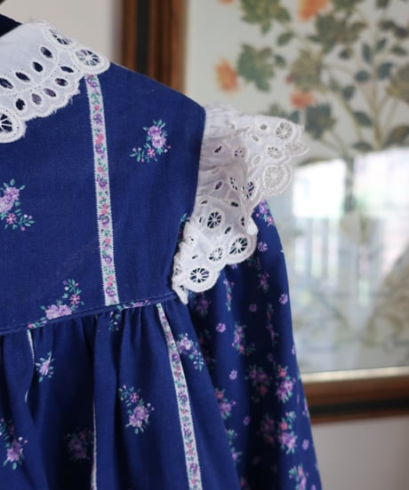 3T kids lace collar flower princess dress 🪻　セット販売専用アイテム