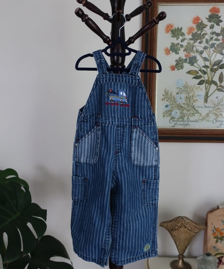 Kids striped overalls 👖セット販売専用