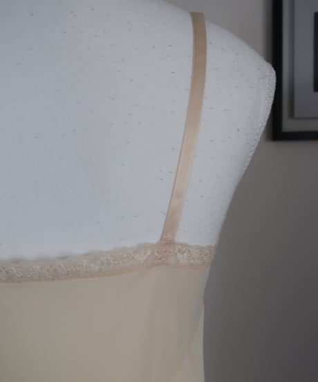 Powder beige lingerie dress ❀