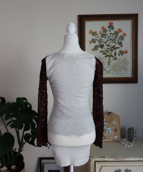 1960’s dead stock Ennepi Provera Italian Swiss sleeveless top🐑