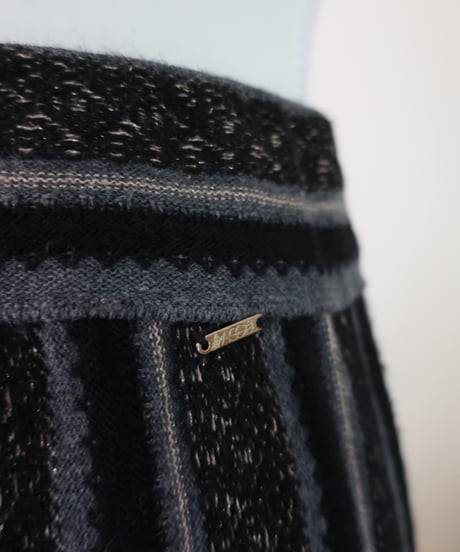 Alpaca mix knitting skirt 🦙🖤