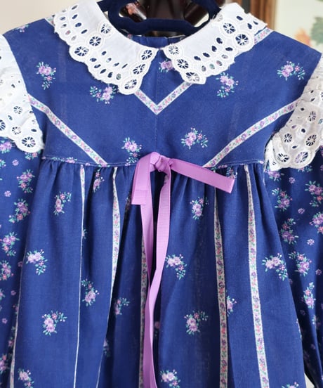 3T kids lace collar flower princess dress 🪻　セット販売専用アイテム