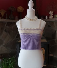 Handmade knitting camisole