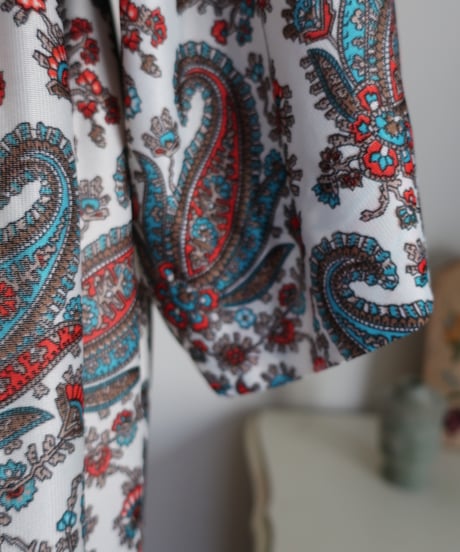70’s paisley long dress 𓆸