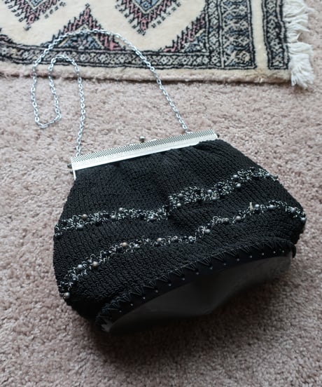 Crocheted evening purse