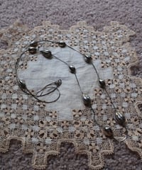 Silver tone long necklace ❁セット販売アイテム