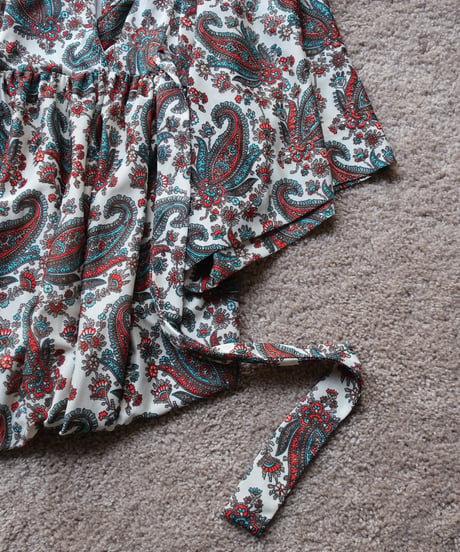 70’s paisley long dress 𓆸