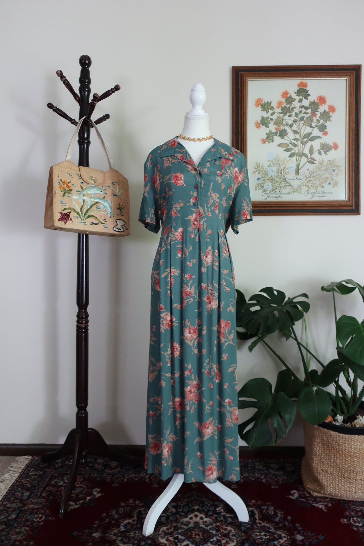 Laura Ashley Made in U.K. floral long dress? | 