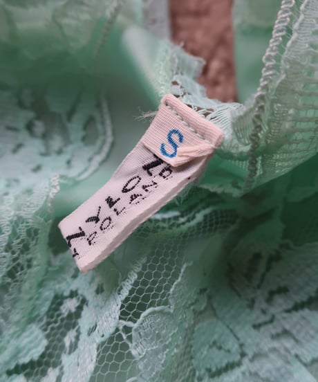 Mint green lace lingerie dress 🍃Made in Poland