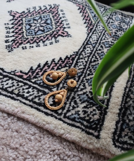 50's Dangle tear drop earrings 835 🌼セット販売専用アイテム
