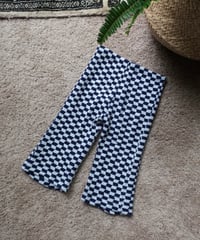 Kid’s vintage👦Checked flare pants セット販売専用