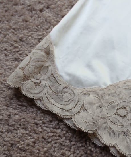 Lace off white lingerie skirt 𓆸 セット販売専用