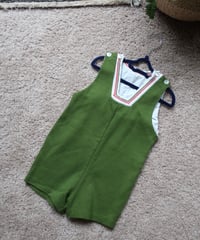 Baby beans green rompers 🫛セット販売専用