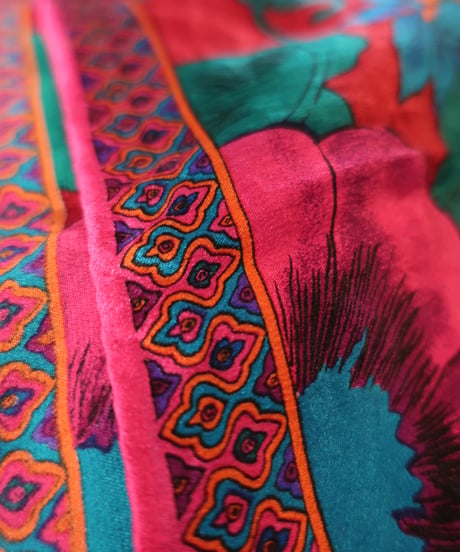 Flower silk large scarf 🪷　セット販売専用アイテム
