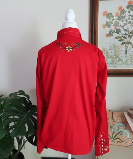 Panhandle slim embroidery western shirt🏵️