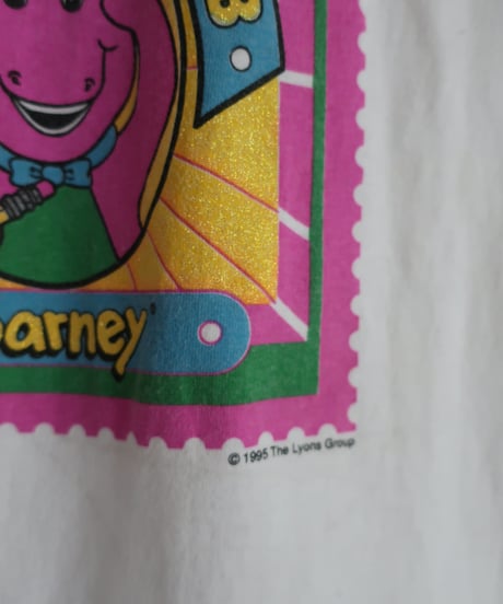 1995 OFFICIAL FAN CLUB Barney T-shirt 🦖💕