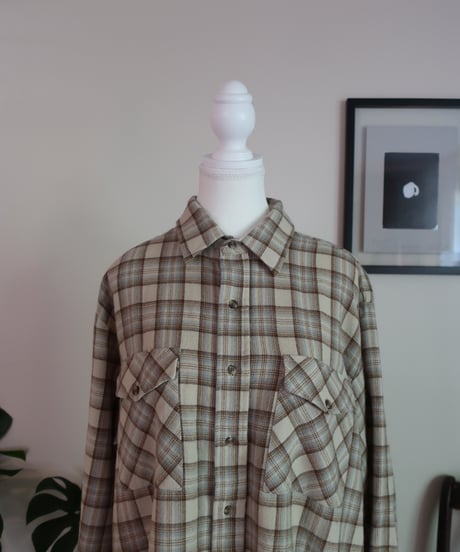 Acryl checked shirt 🏔️