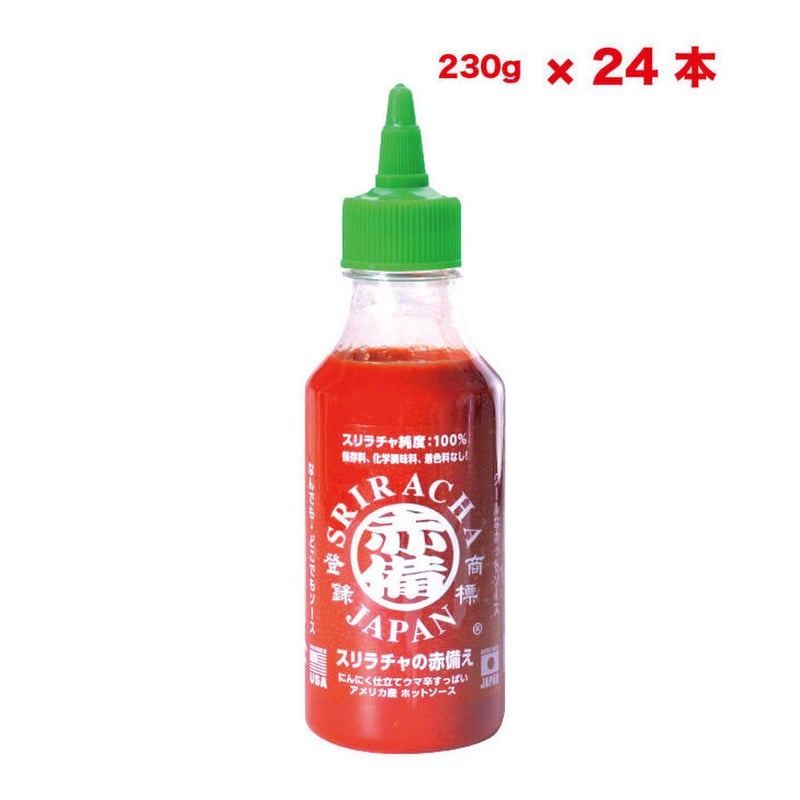 スリラチャの赤備え 230g 24本セット | sriracha-japan