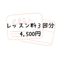 オンラインレッスン3回分
