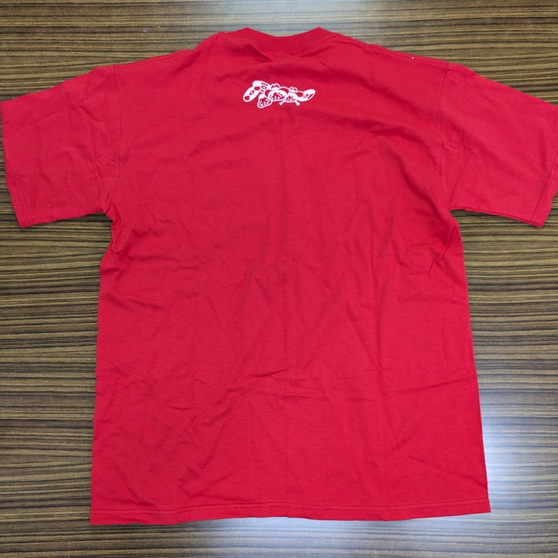 レコガール Tシャツ 赤・L | ミュージック・マガジン ONLINE SHOP