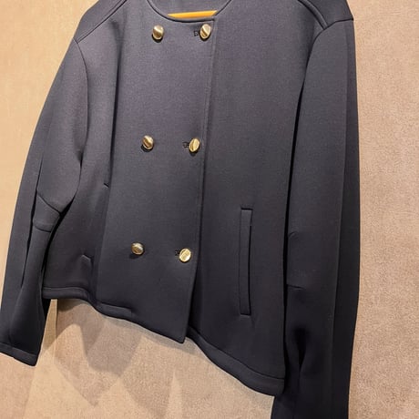 loin. ダークグレー ノーカラージャケット TENNEN TOUCH ノーカラージャケット [24年春夏商品] / UNFILO