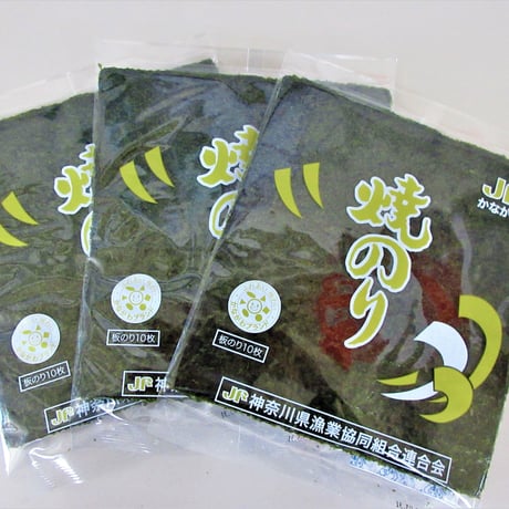 神奈川県産　金のり3帖　塩海苔3ｐ　セット（神奈川ブランド）
