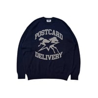 "PostcardDelivery" Cotton Knit