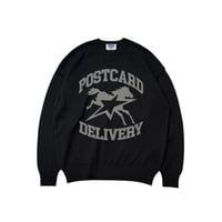 "PostcardDelivery" Cotton Knit