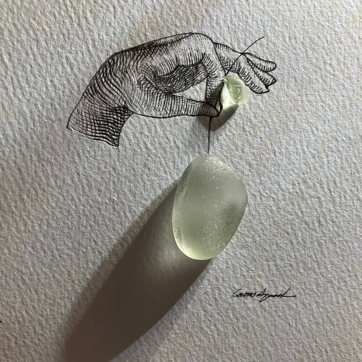 シーグラスアート A fruit of the sea | CatusSquash