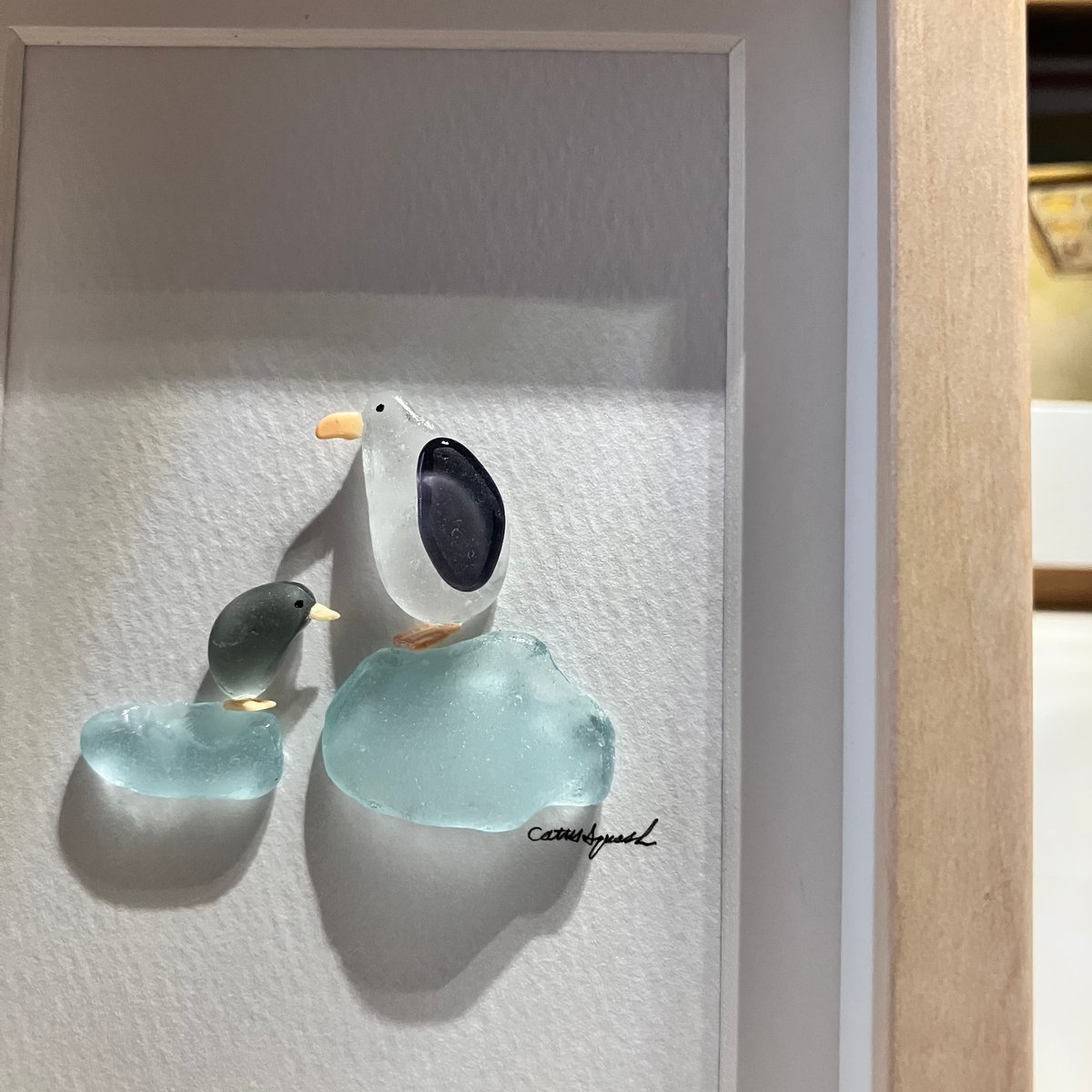 Wearing a Glass Dreamed of…*』 シーグラスアート 【公式通販】