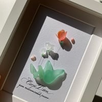 シーグラスアート カーネーション | CatusSquash