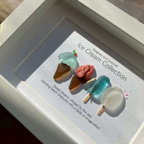 シーグラスアート【いちご狩り】水彩画 原画 Seaglass Art シーグラスアート【いちご狩り】水彩画 原画 Seaglass Art Sea
