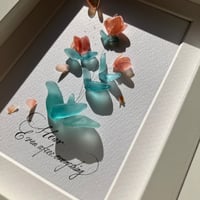 シーグラスアート カーネーション | CatusSquash