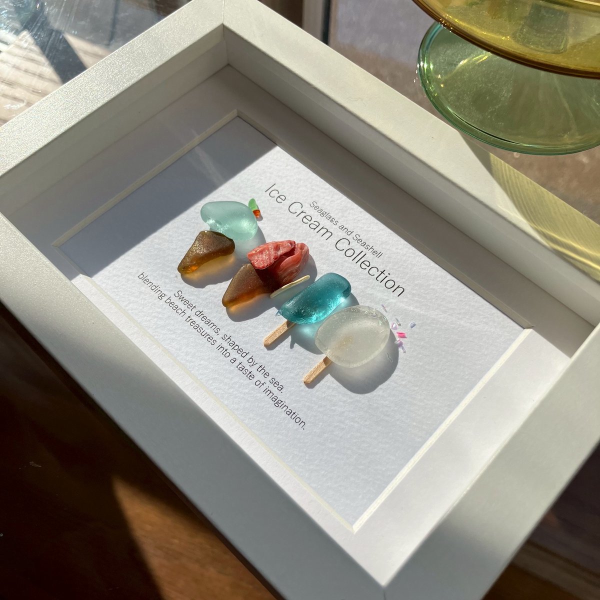 シーグラスアート Ice cream collection | CatusSquash