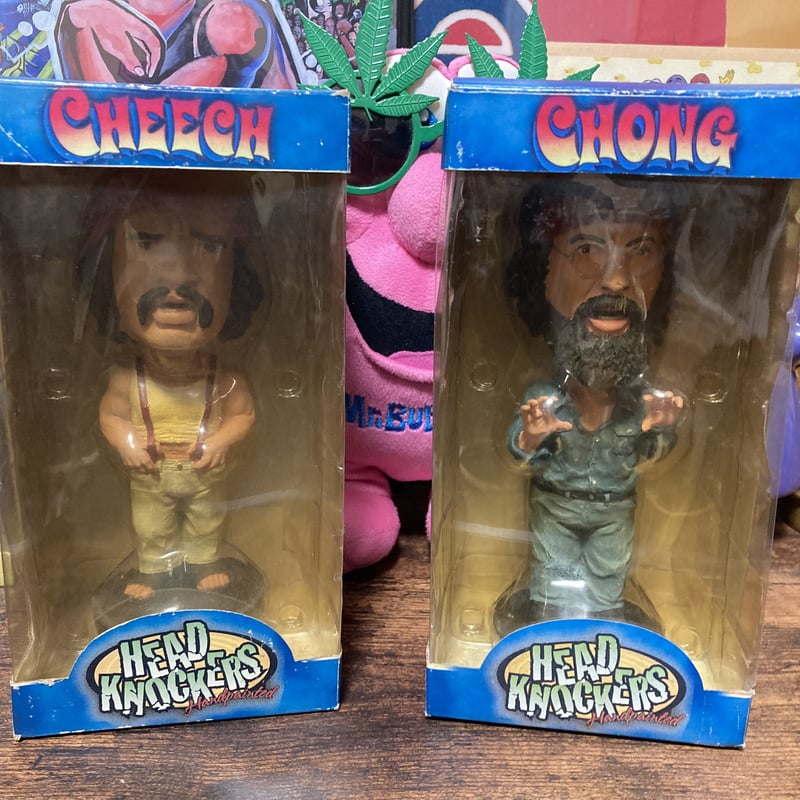CHEECH＆CHONG チーチ＆チョン 置物 チーチョン 大麻 マリファナ