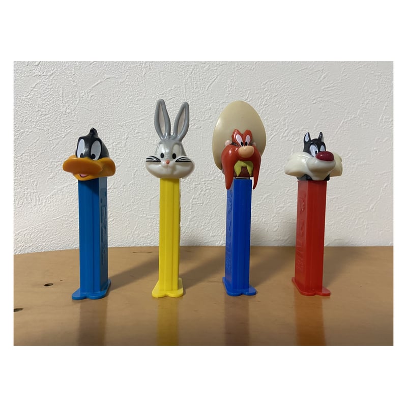 90's PEZ ルーニーテューンズ(LOONEY TUNES)4個セット | IRIEPO...