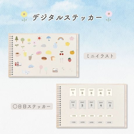 GoodNotes専用　カスタム自由なトラベルプランナー
