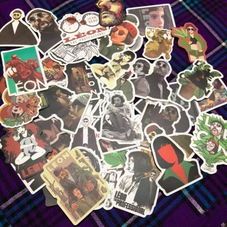 50枚セット LEON　映画　レオン　sticker ステッカー シール