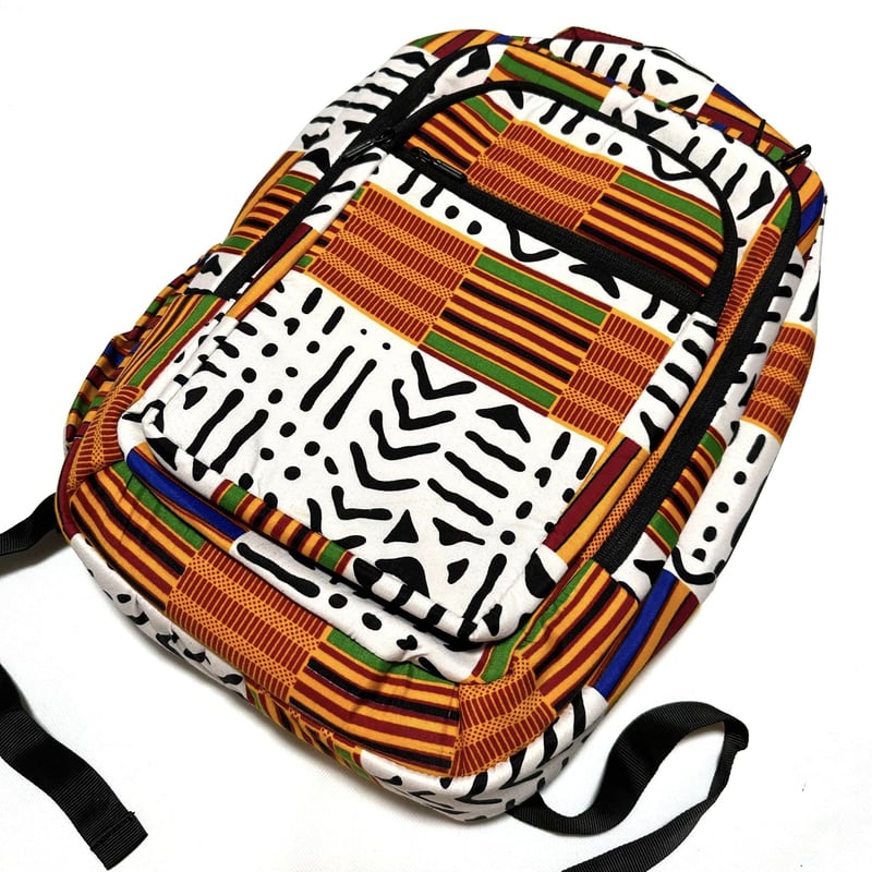 アフリカンプリント　リュック　バックパック　ケンテ アフリカンプリント リュック バックパック ケンテ African Print
