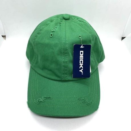 ≪委託商品≫Decky　無地　グリーン　アジャスタブル　キャップ