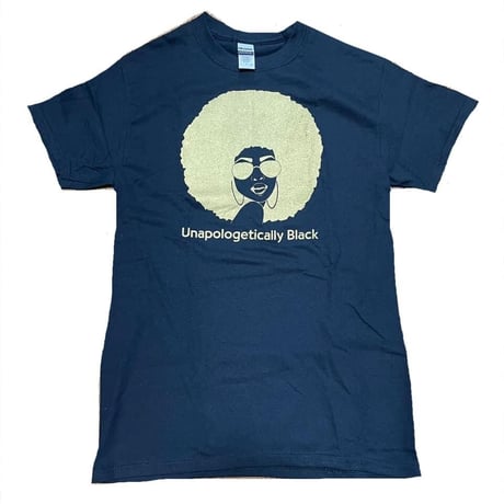 Unapologetically Black　Tシャツ　 アフリカ　アフロ　ウーマン　Africa T-Shirt