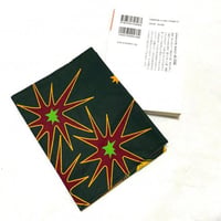 アフリカンプリント　ハンドメイド　ブックカバー　文庫サイズ　小説サイズ　150×106mm　アフリカ布　African print handmade