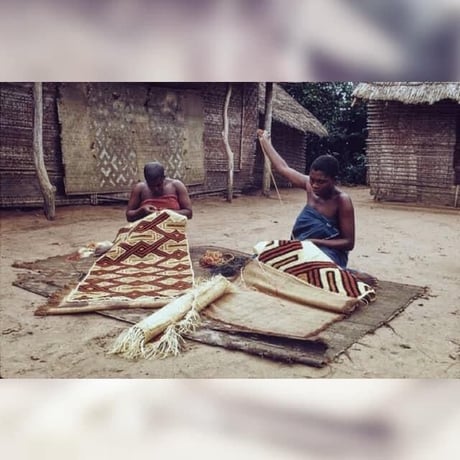 アフリカ　コンゴ　クバクロス　Africa premium Kuba Cloth