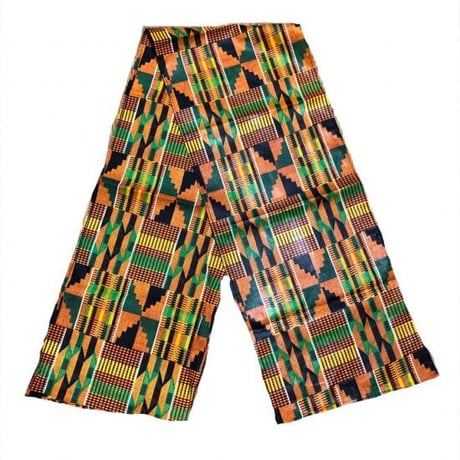 アフリカンプリント　ケンテ　ヘッドラップ　ターバン　African print Kente Head wrap
