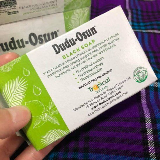 Dudu-Osun ブラックソープ 8個セット 天然素材　黒石鹸　ニキビ　角質 Dudu-Osun ブラックソープ 8個セット 天然素材 黒石鹸 ニキビ