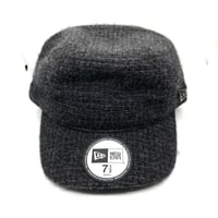 ≪委託商品≫海外輸入品　New era FITTED cap　ブラック　ワークキャップ　ニューエラ　キャップ　フィテード